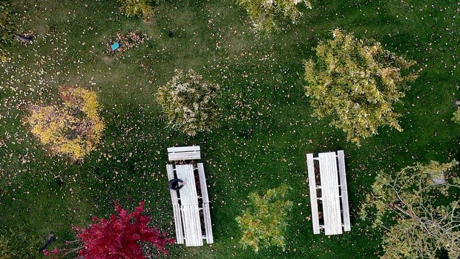 Konya'nın Parkları Sonbahar Görüntüsüyle Büyülüyor