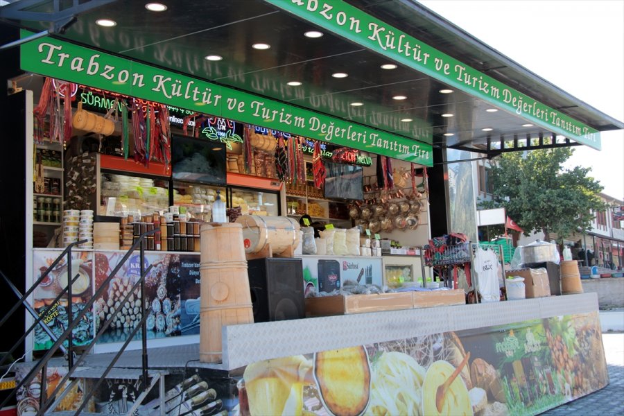 Trabzon Kültür Ve Değerlerini Tanıtım Tırı Beypazarı'nda