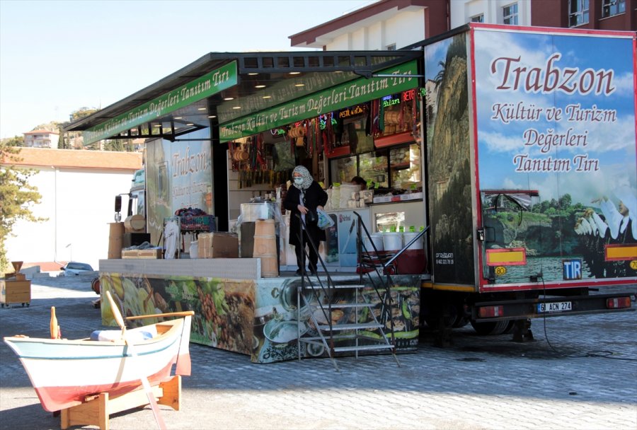Trabzon Kültür Ve Değerlerini Tanıtım Tırı Beypazarı'nda