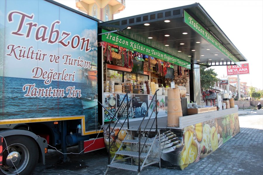Trabzon Kültür Ve Değerlerini Tanıtım Tırı Beypazarı'nda