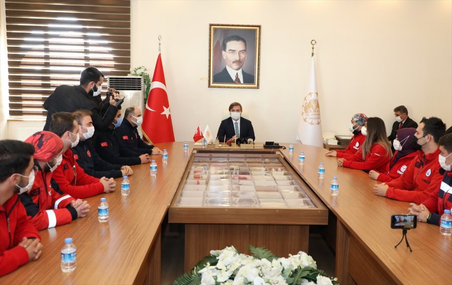 Aksaray Umke Ekibi Başarı Belgesi İle Ödüllendirildi