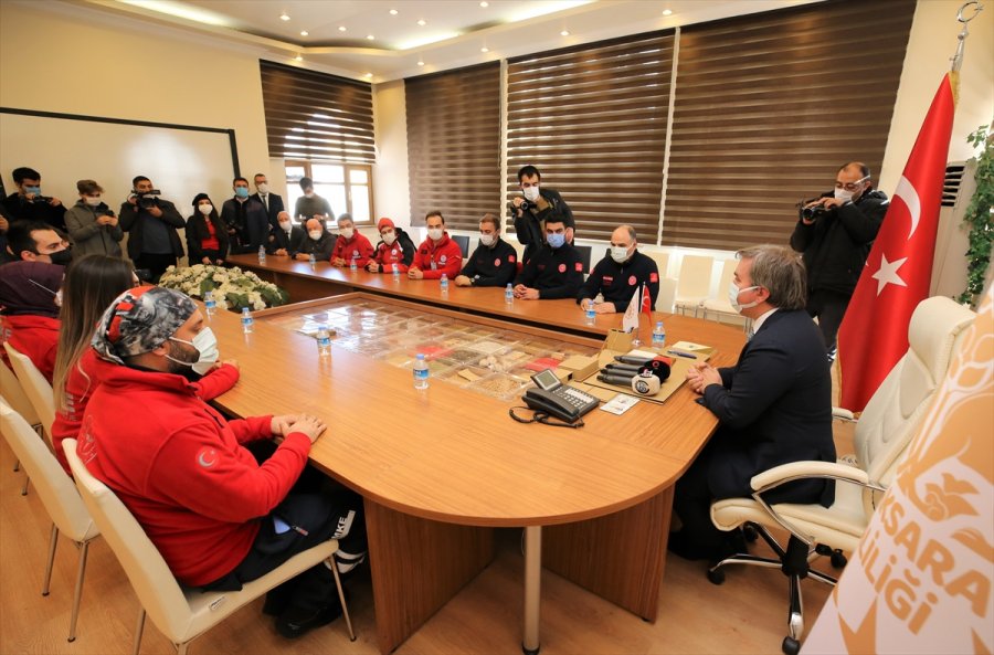 Aksaray Umke Ekibi Başarı Belgesi İle Ödüllendirildi