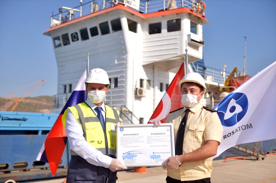 Akkuyu Ngs'nin İlk Reaktörünün Basınç Kabı Sahaya Ulaştı