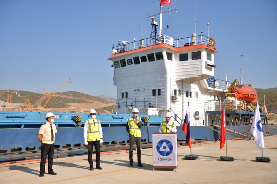 Akkuyu Ngs'nin İlk Reaktörünün Basınç Kabı Sahaya Ulaştı