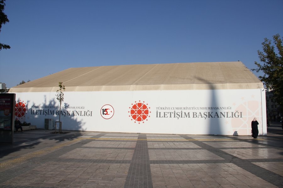 Atatürk, İletişim Başkanlığının Kayseri'deki Dijital Gösterim Merkezi'nde Anıldı