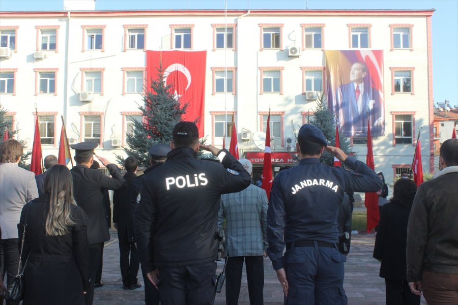 Büyük Önder Atatürk Tomarza'da Anıldı