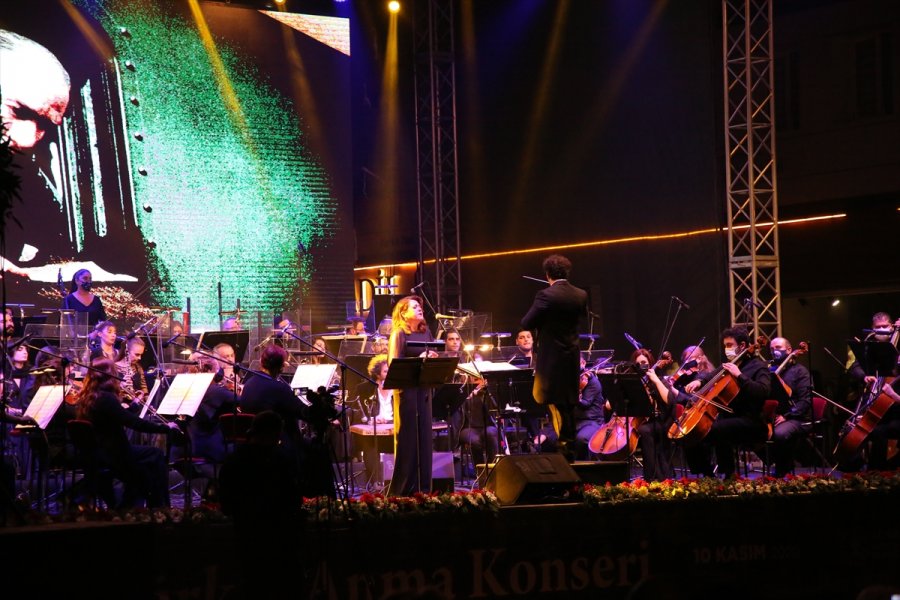 Mersin Devlet Opera Ve Balesi Verdiği Konserle Atatürk'ü Andı