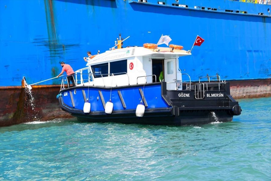 Mersin'de Denizi Kirleten 23 Gemiye 40 Milyon Lira Ceza