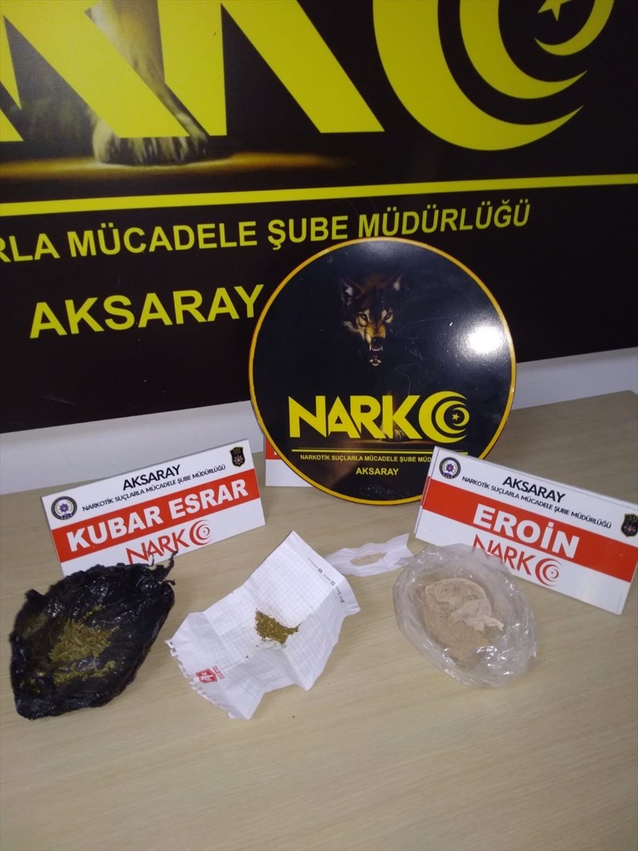 Aksaray'da Uyuşturucu Sattıkları İddiasıyla 5 Şüpheli Tutuklandı