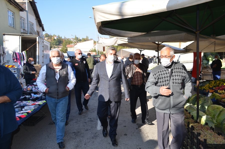 Bünyan'da Kaymakam Şahin Ve Başkan Altun'dan Pazarda Denetim