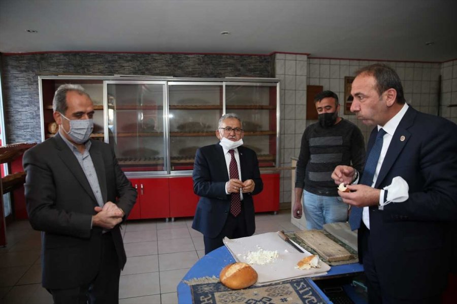 Büyükşehir Belediye Başkan Memduh Büyükkılıç, Tomarza'da