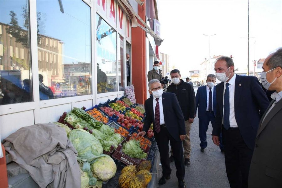 Büyükşehir Belediye Başkan Memduh Büyükkılıç, Tomarza'da