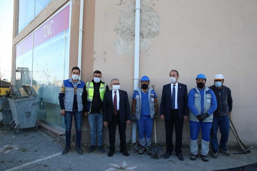 Büyükşehir Belediye Başkan Memduh Büyükkılıç, Tomarza'da