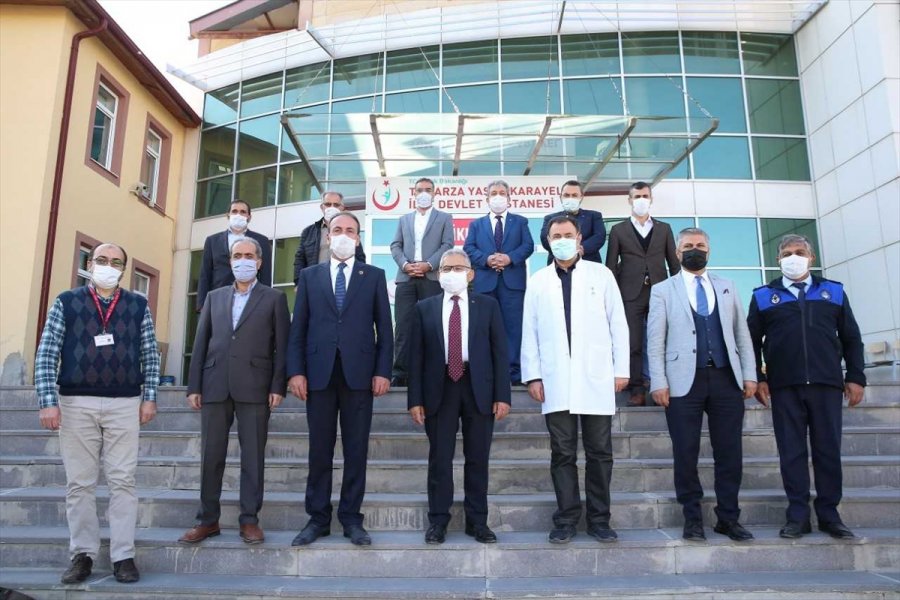 Büyükşehir Belediye Başkan Memduh Büyükkılıç, Tomarza'da