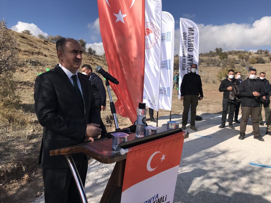 Konya'da Adalet Ormanı'na 5 Bin Fidan Dikildi