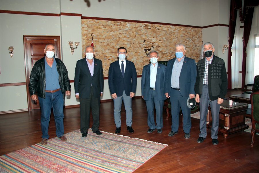 Muhtarlar Derneğinden Kaymakamlığa Hayırlı Olsun Ziyareti
