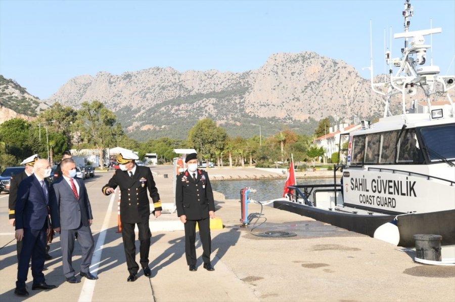 İçişleri Bakan Yardımcısı Erdil, Antalya Sahil Güvenlik Komutanlığını Ziyaret Etti