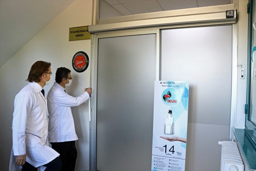 Yerli Kovid-19 Aday Aşısının Klinik Çalışmalarının Yapıldığı Merkez, Kapılarını Aa'ya Açtı