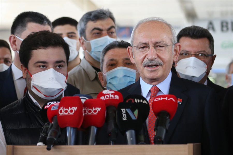 Chp Genel Başkanı Kılıçdaroğlu'ndan Muhittin Böcek'in Sağlık Durumuna İlişkin Açıklama:
