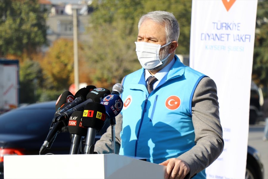 Kayseri'den İzmir'deki Depremzedelere Yardım