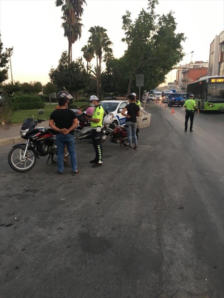 Kurallara Uymayan Motosiklet Sürücüleri Denetime Takıldı