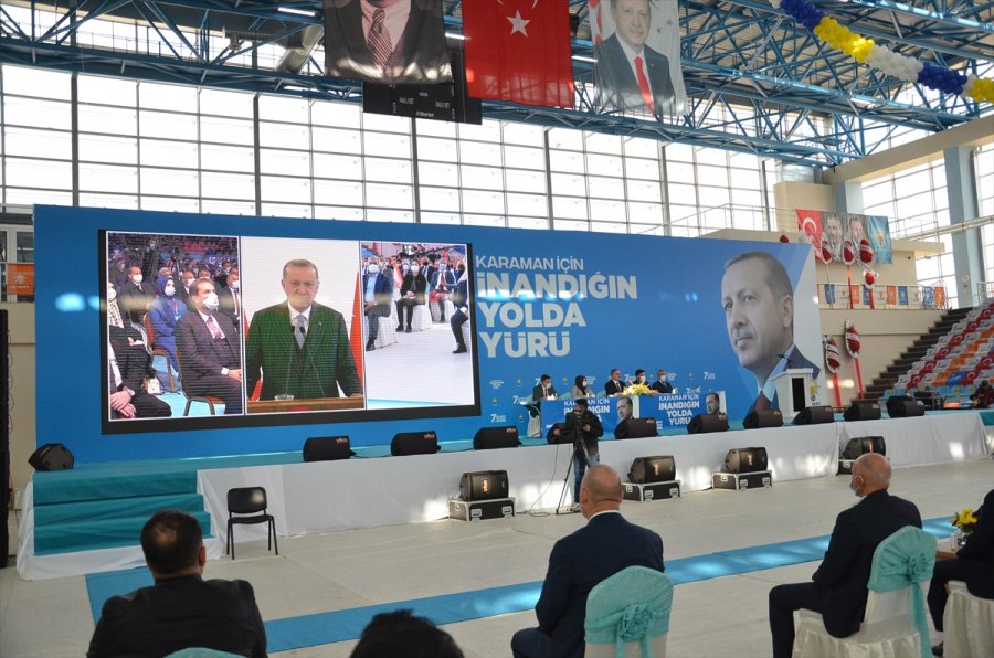 Ak Parti Genel Başkan Yardımcısı Usta, Karaman 7. Olağan İl Kongresi'nde Konuştu: