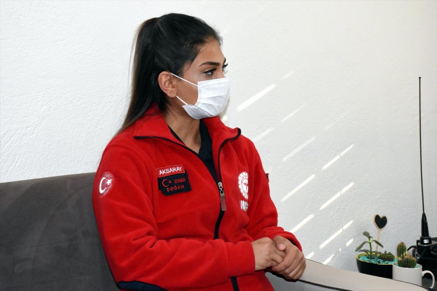 Umke Personeli Edanur, İzmir'deki Depremde İnci Okan'ı Kurtardığı Anı Unutamıyor