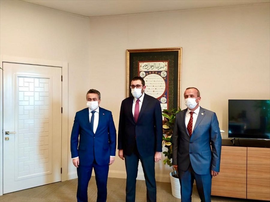 Belediye Başkanları Koçer Ve Tutal'dan Ankara Ziyaretleri