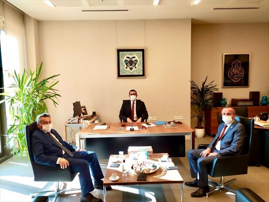 Belediye Başkanları Koçer Ve Tutal'dan Ankara Ziyaretleri
