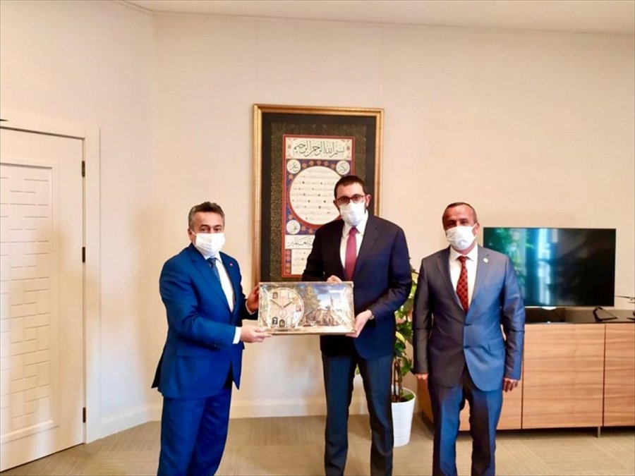 Belediye Başkanları Koçer Ve Tutal'dan Ankara Ziyaretleri