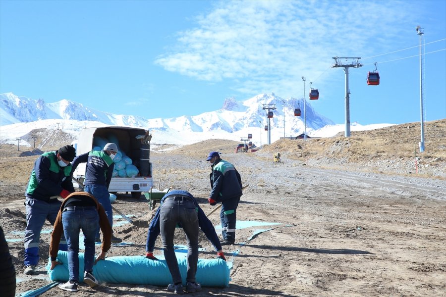 Erciyes Dağı'na Erozyona Karşı 