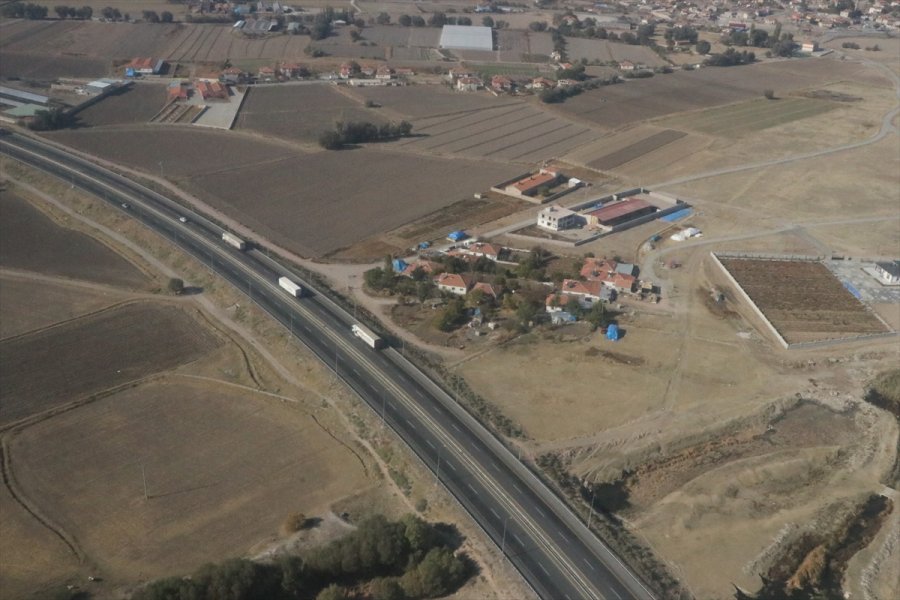 Kayseri'de Jandarmadan Helikopter Destekli Trafik Denetimi