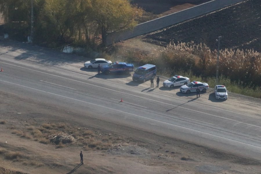 Kayseri'de Jandarmadan Helikopter Destekli Trafik Denetimi