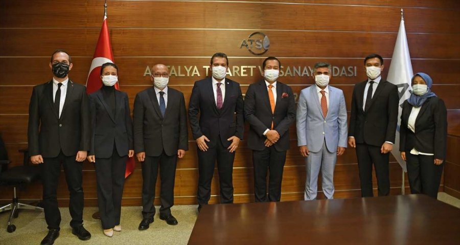 Endonezya'nın Ankara Büyükelçisi İkbal, Atso'yu Ziyaret Etti