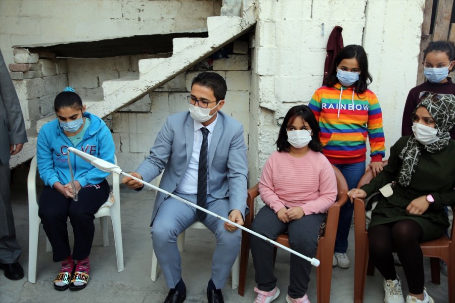 Mersin'de Görme Engellilere 