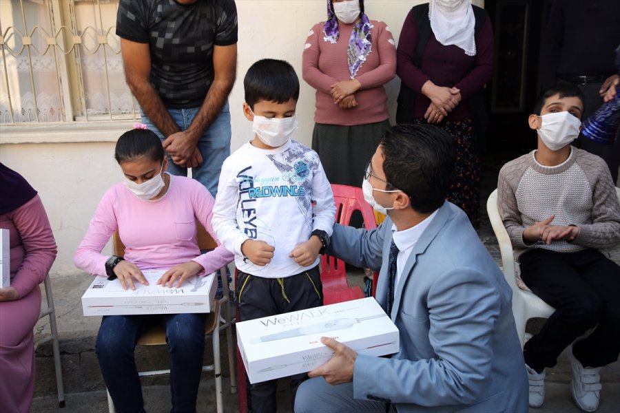 Mersin'de Görme Engellilere 