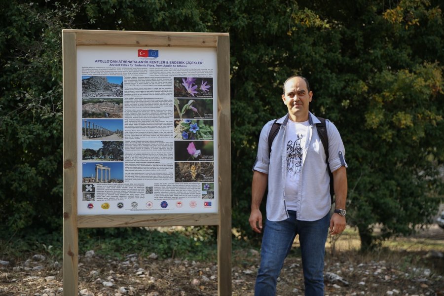 Koruma Altındaki Termessos Çiğdeminin Lokasyonu Gps Cihazlarıyla Belirleniyor