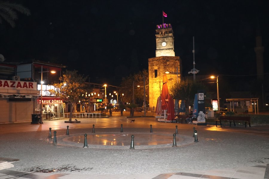 Antalya, Muğla, Isparta Ve Burdur'da Sokağa Çıkma Kısıtlaması Başladı