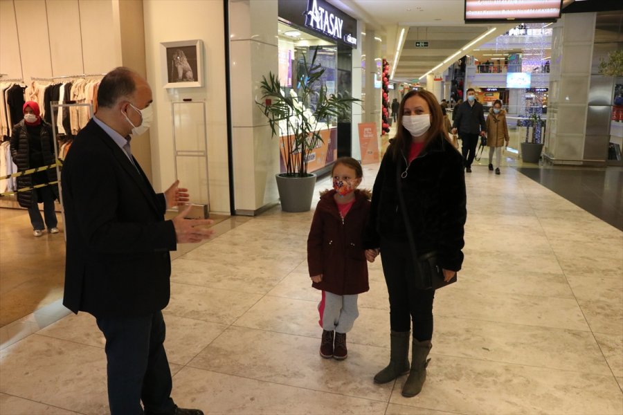 Kayseri Valisi Günaydın'dan Alışveriş Merkezinde Koronavirüs Tedbiri Denetimi
