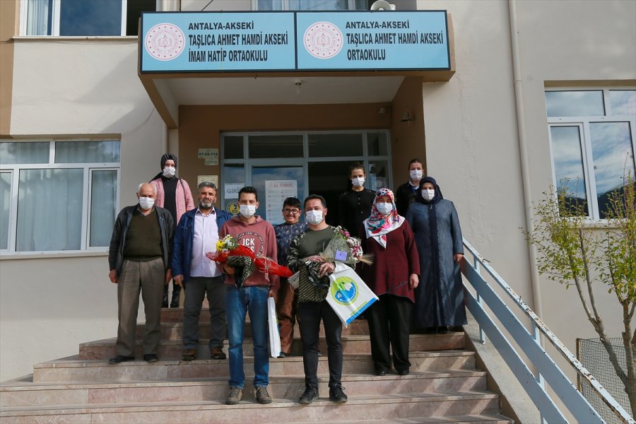 Akseki'de 24 Kasım Öğretmenler Günü Kutlandı