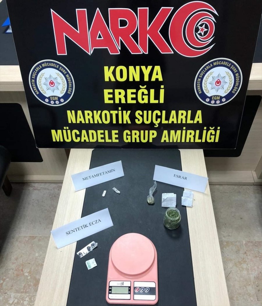 Konya'da Uyuşturucu Operasyonunda Yakalanan 12 Zanlıdan 3'ü Tutuklandı