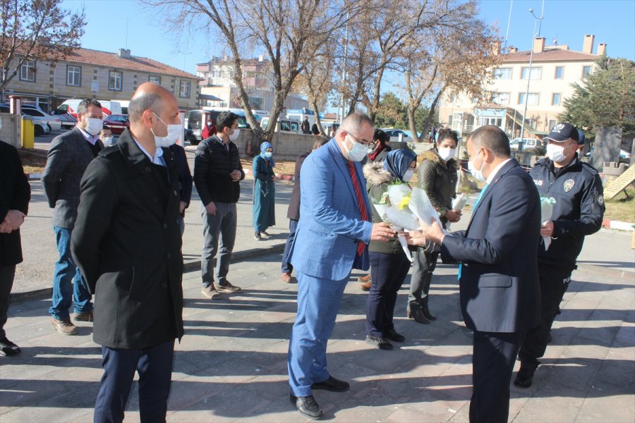 Tomarza'da Öğretmenler Günü Kutlandı