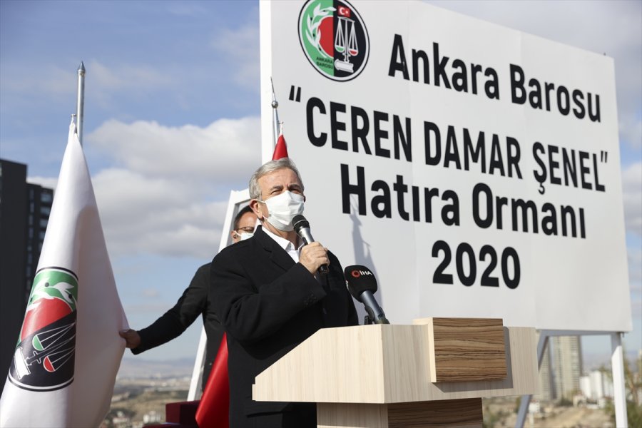 Akademisyen Ceren Damar Şenel'in Adı Hatıra Ormanında Yaşayacak