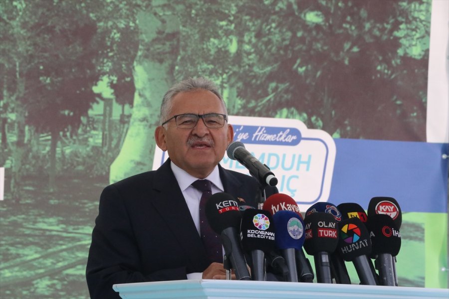 Büyükkılıç, Alsancak Parkı'nın Açılışını Gerçekleştirdi