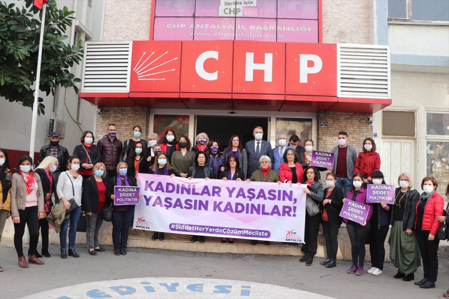 Chp'li Kadınlardan Kadına Yönelik Şiddete Karşı Ortak Açıklama