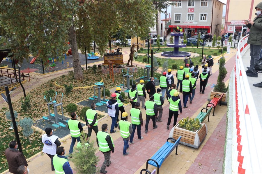 Ermenek'te 87 Gündür Eylemde Olan Maden İşçilerinin Ankara'ya Yürümelerine İzin Verilmedi