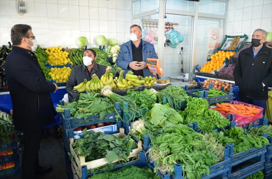 Ak Parti Karapınar İlçe Başkanı Zengin'den Esnaf Ziyareti