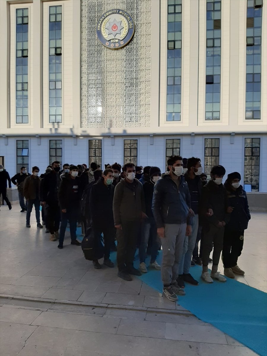 Ankara'da 88 Göçmen Yakalandı