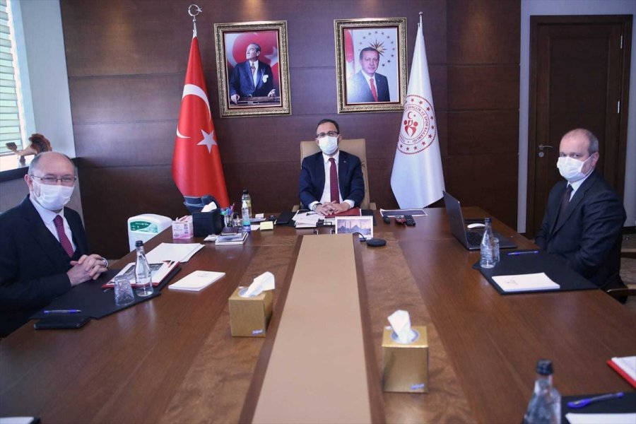 Aü Rektörü Erdal, Gençlik Ve Spor Bakanı Kasapoğlu'nu Ziyaret Etti