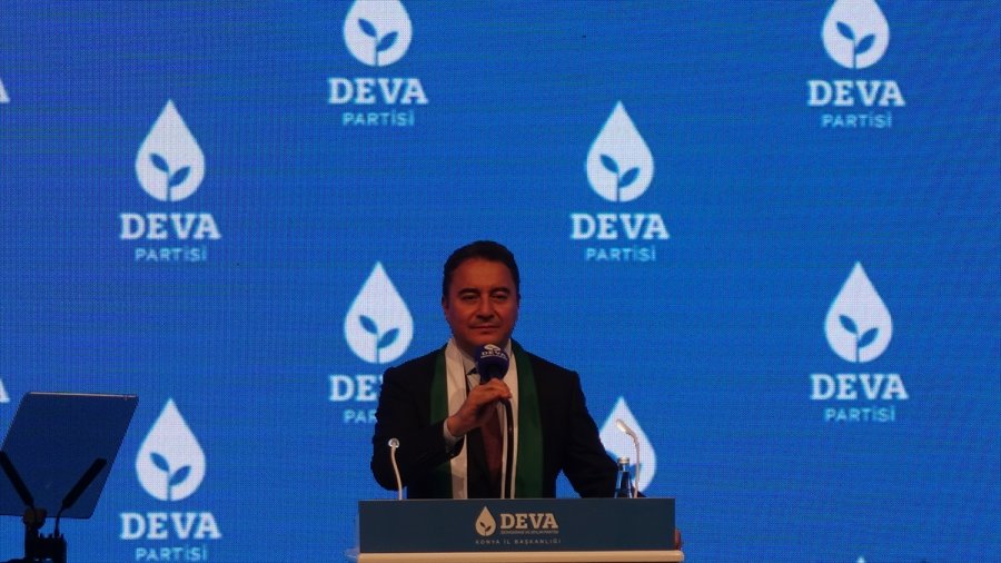 Deva Partisi Genel Başkanı Babacan Partisinin Konya Kongresine Katıldı